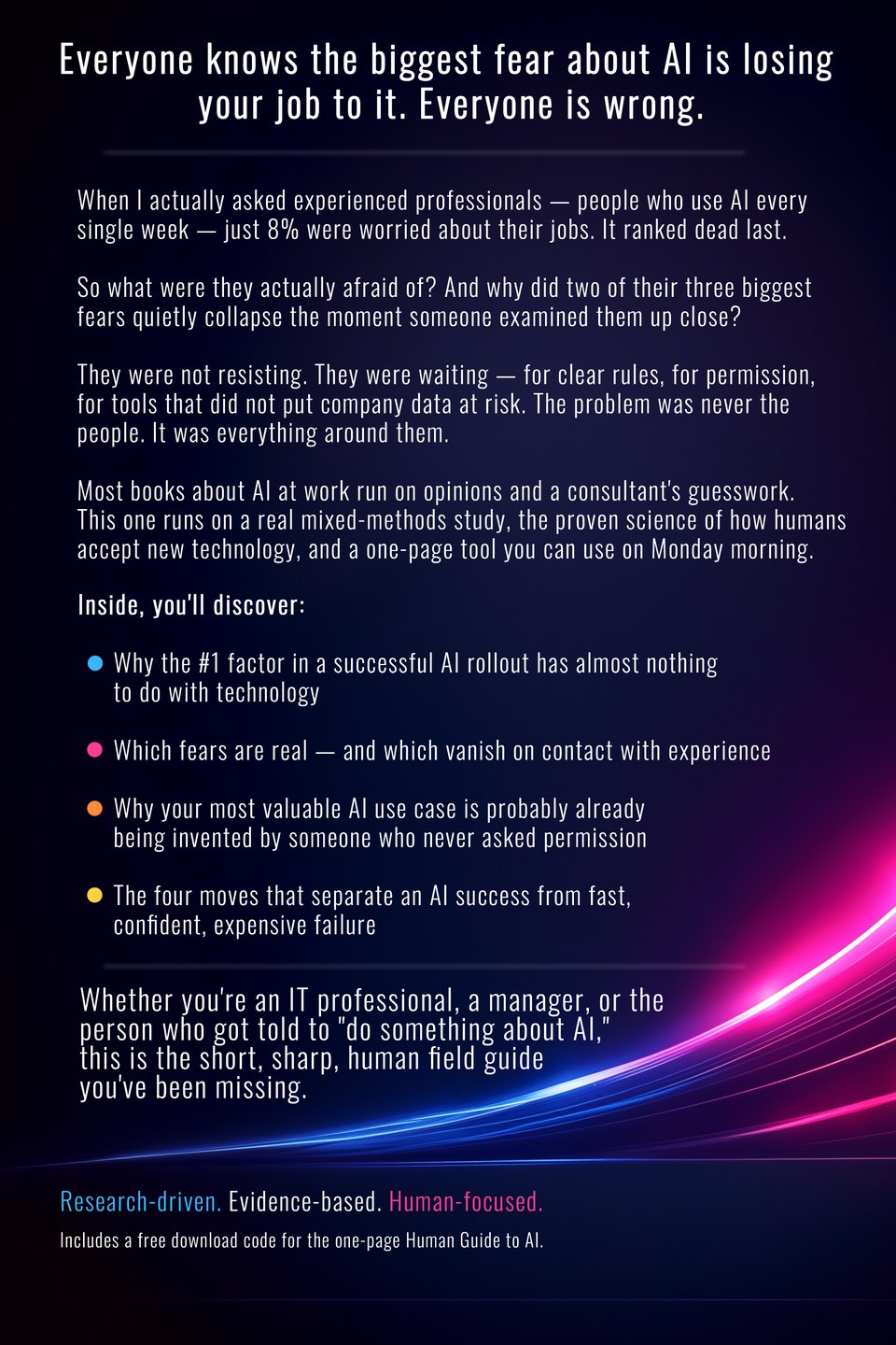 A Human Guide to AI — back cover text